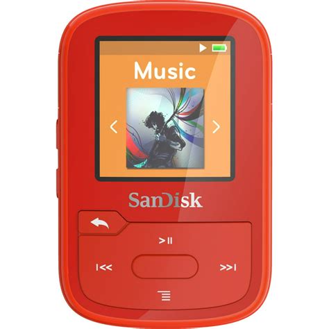 sandisk 16gb clip sport plus mp3 player